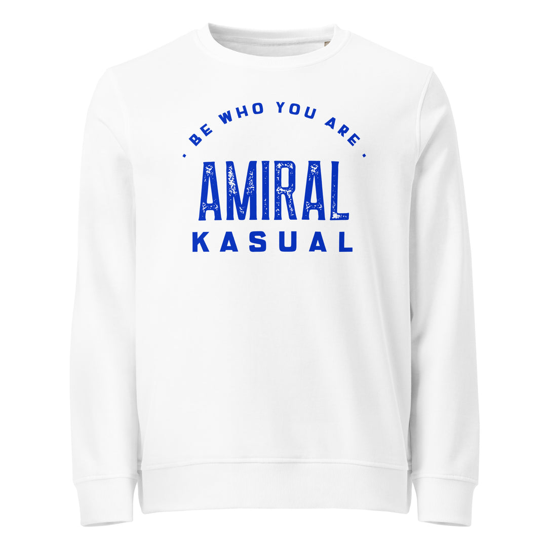 Sweat-shirt doux BIO-écologique Homme Be who you are