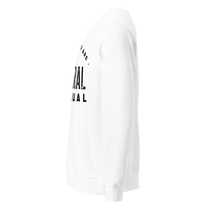 Sweat-shirt doux BIO-écologique Homme Be who you are