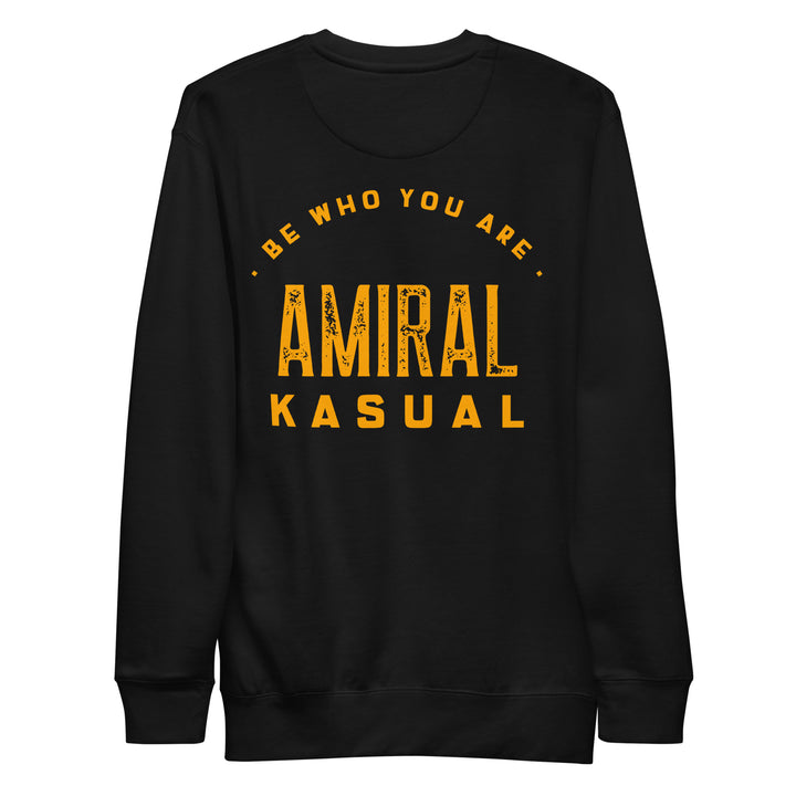 Sweat Col Rond Premium Femme brodé logoR
