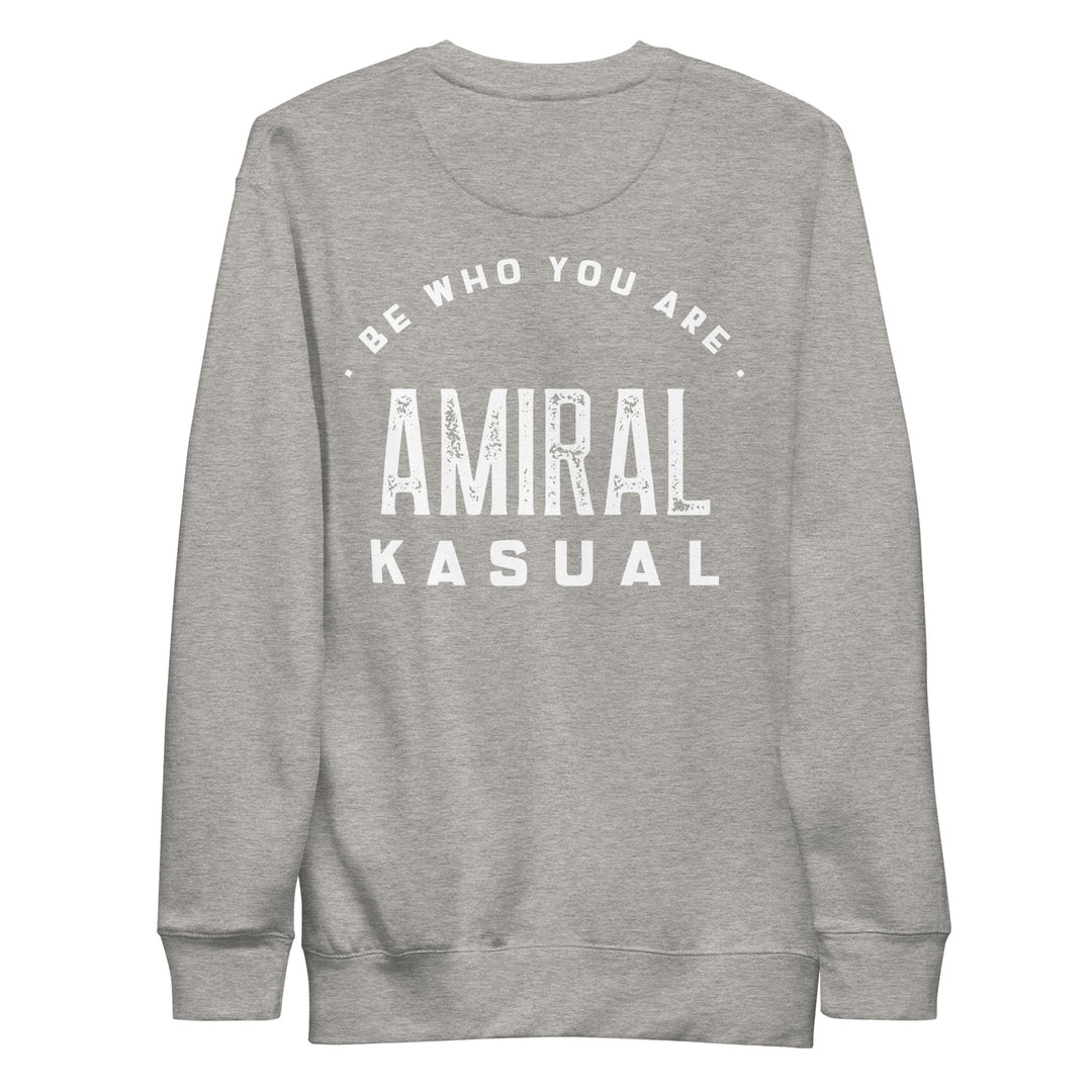 Sweat Col Rond Premium Brodé Femme logoR