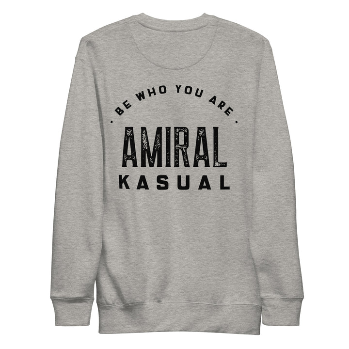 Sweat Col Rond Premium Brodé Femme logoR