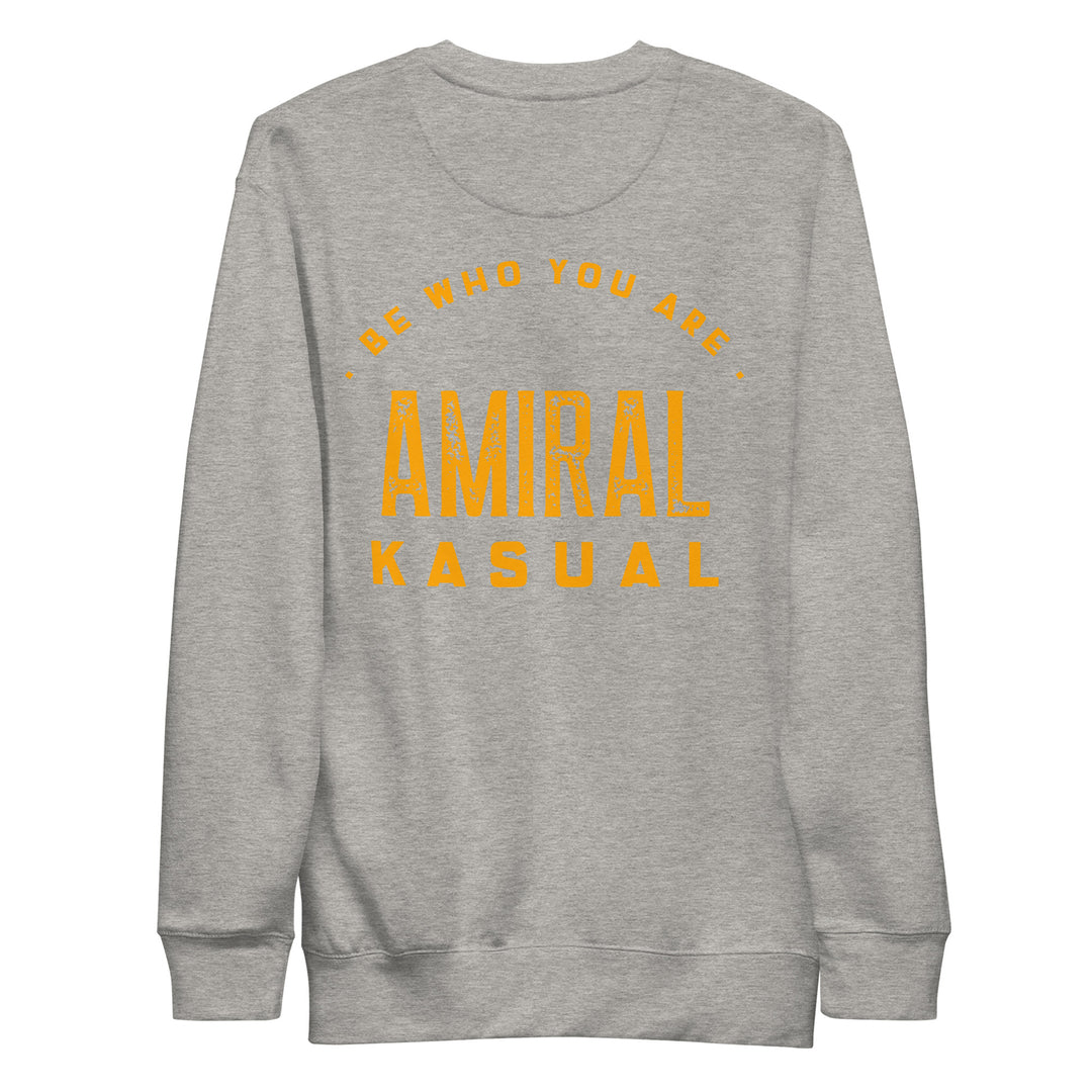 Sweat Col Rond Premium Femme brodé logoR