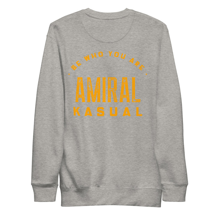 Sweat Col Rond Premium Femme brodé logoR