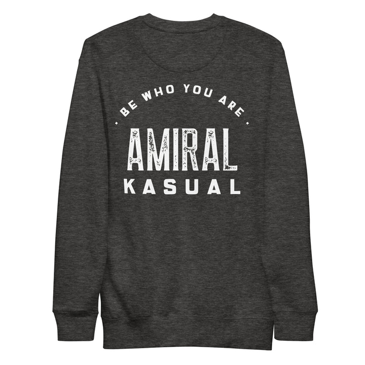 Sweat col Premium Brodé Femme LogoR