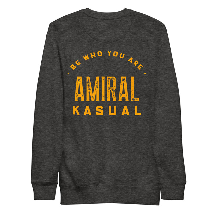 Sweat Col Rond Premium Femme brodé logoR