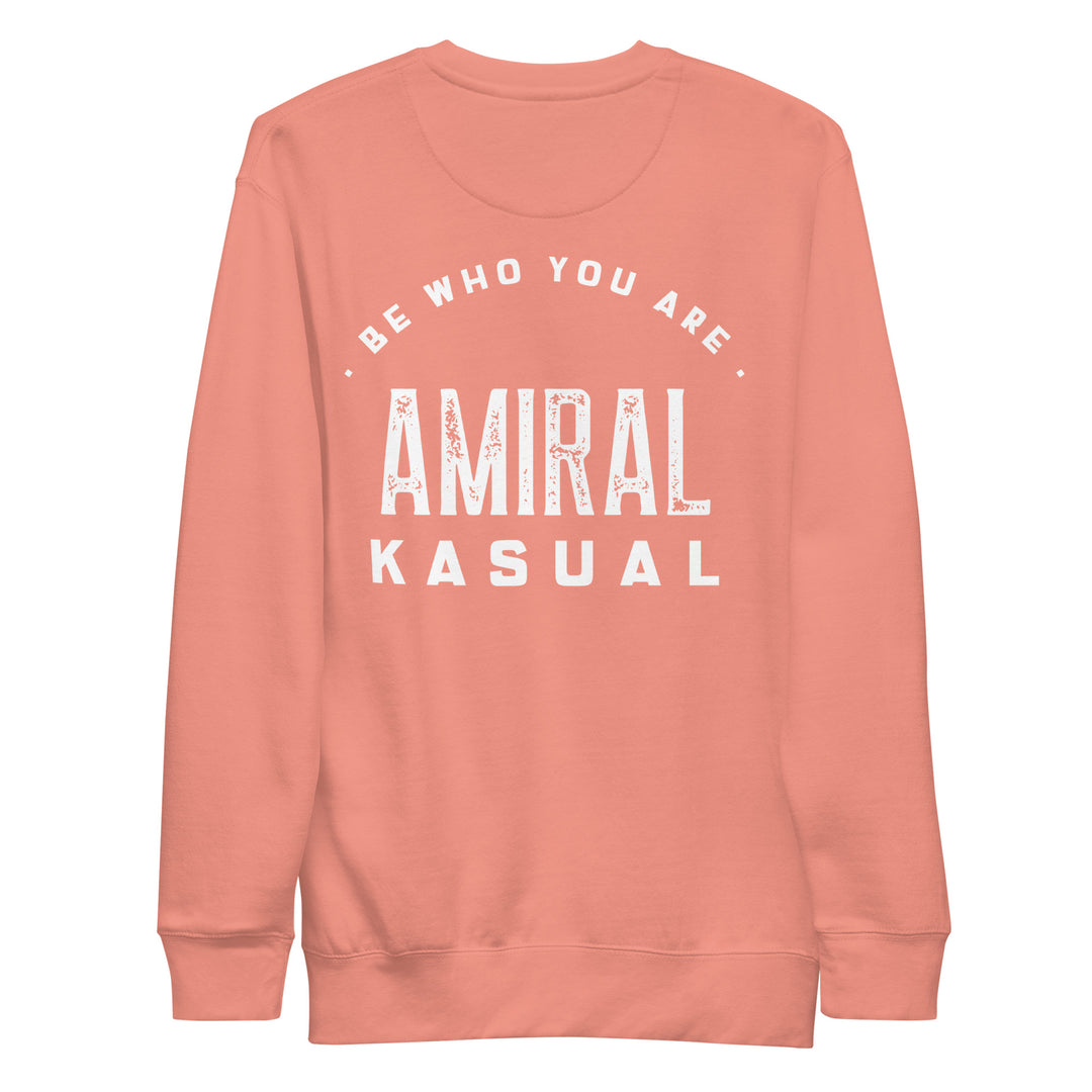Sweat Col Rond Premium Brodé Femme logoR