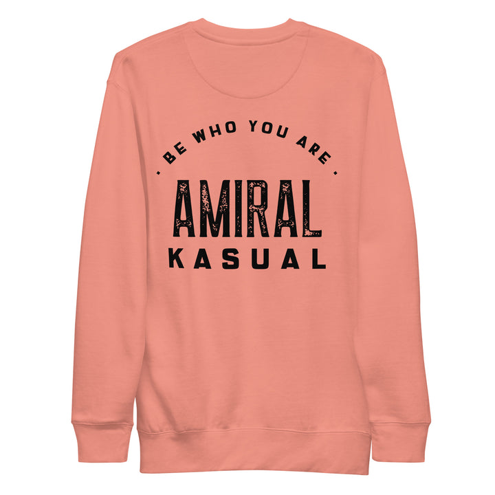 Sweat Col Rond Premium Brodé Femme logoR