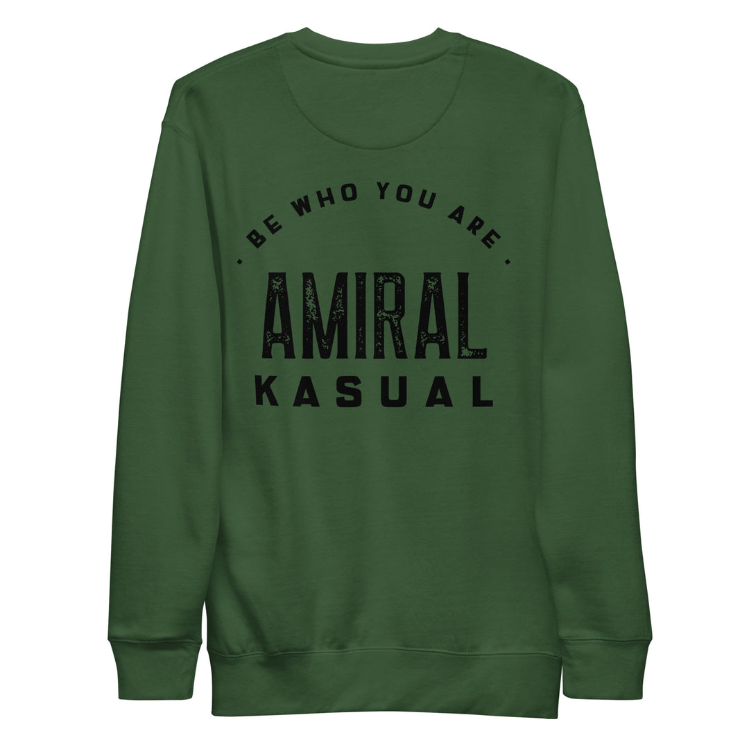 Sweat Col Rond Premium Brodé Femme logoR