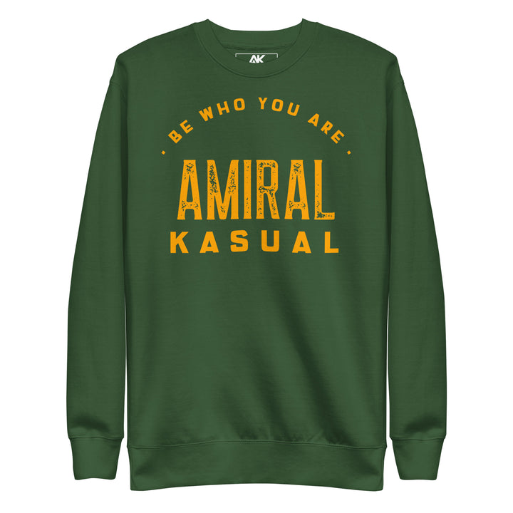 Sweat Col Rond Premium Femme Be who you are