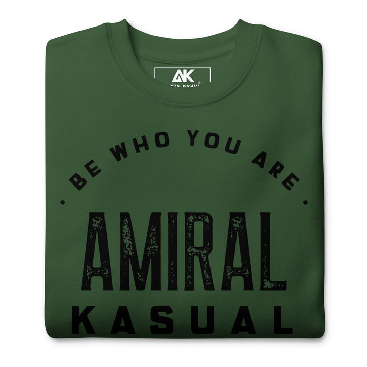Sweat Col Rond Premium Femme Be who you are