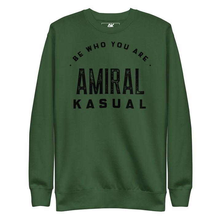Sweat Col Rond Premium Femme Be who you are