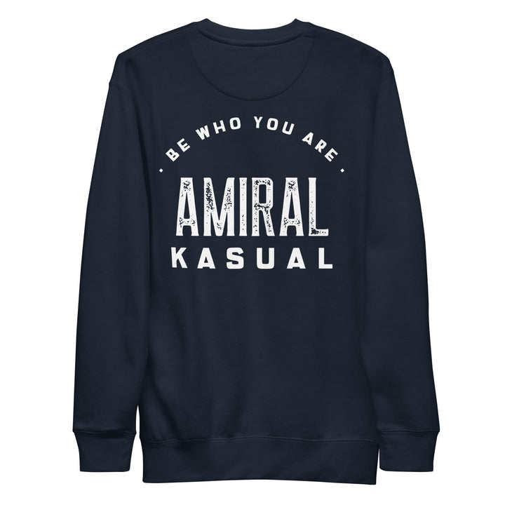 Sweat col Premium Brodé Femme LogoR