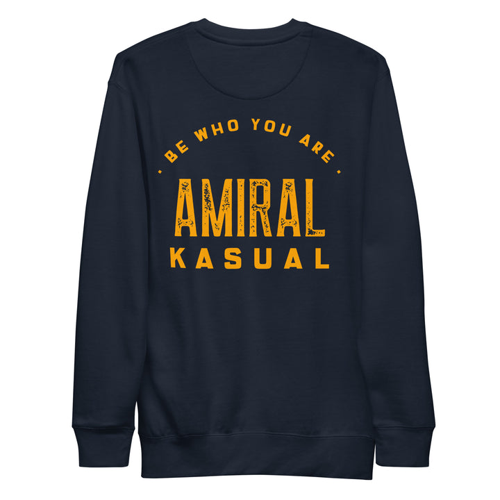 Sweat Col Rond Premium Femme brodé logoR