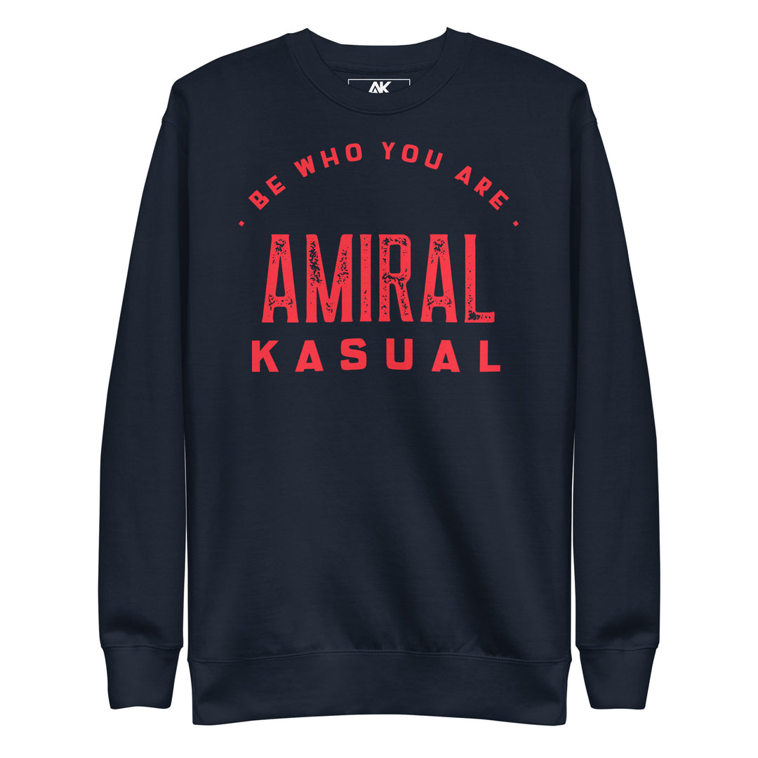 Sweat Col Rond Premium Femme Be who you are
