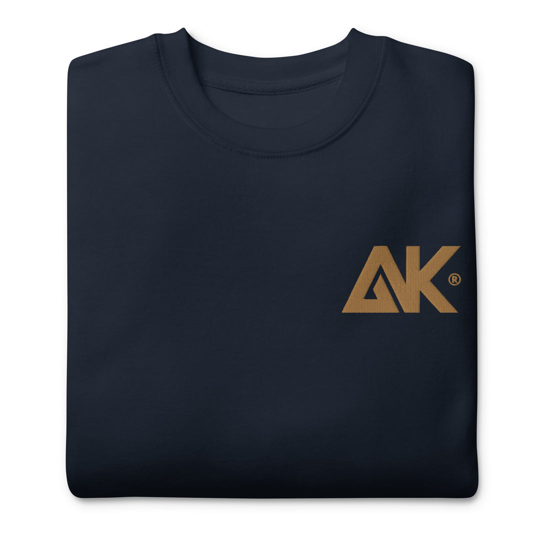 Sweat Col Rond Premium Femme brodé logoR