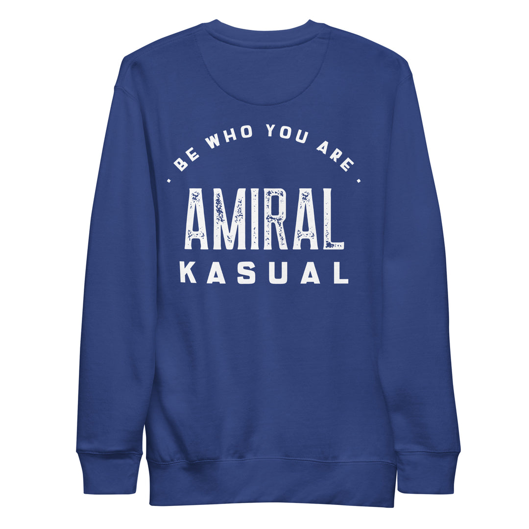 Sweat Col Rond Premium Brodé Femme logoR