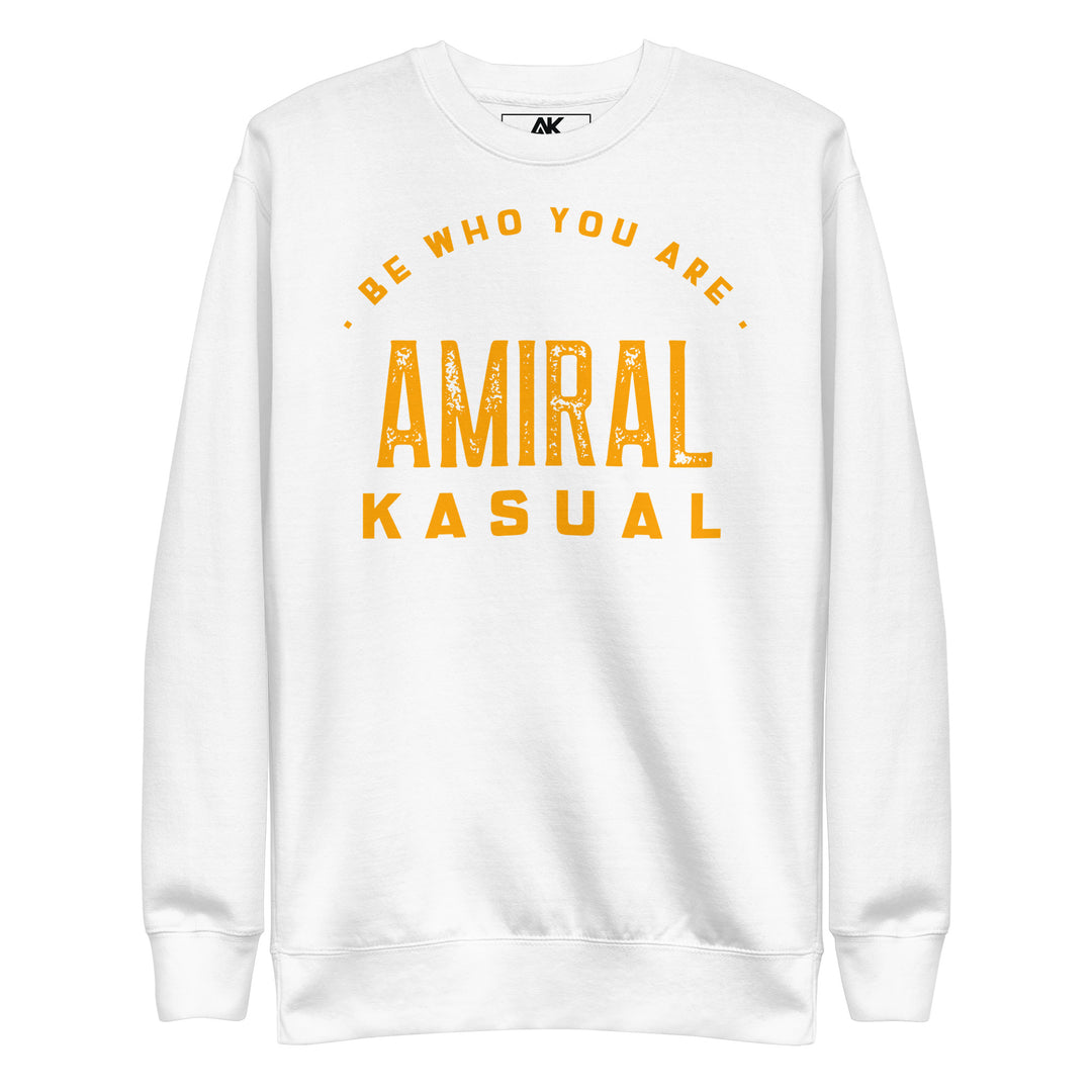 Sweat Col Rond Premium Femme Be who you are