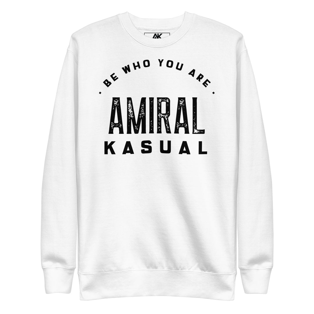 Sweat Col Rond Premium Femme Be who you are