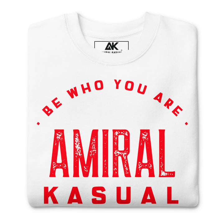 Sweat Col Rond Premium Homme Be who you are