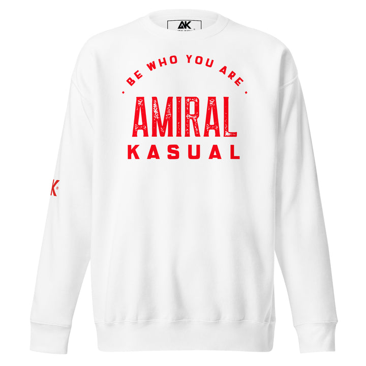 Sweat Col Rond Premium Homme Be who you are