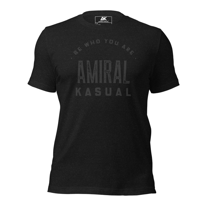 T-shirt classique flatteur Femme Be who you are
