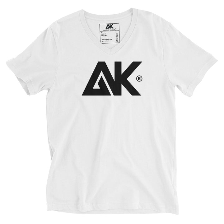 T-shirt classique col V Femme LogoR