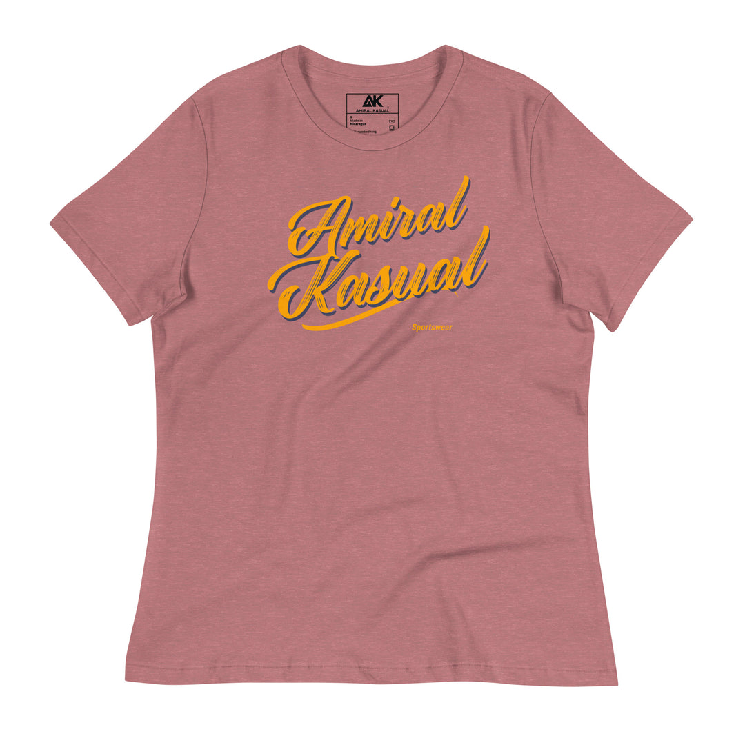 T-shirt Femme coupe décontractée Sportswear