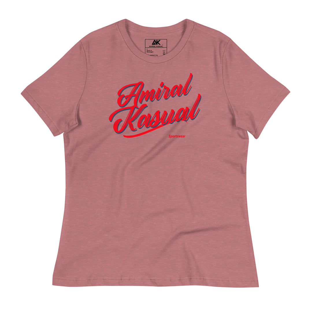 T-shirt Femme coupe décontractée Sportswear