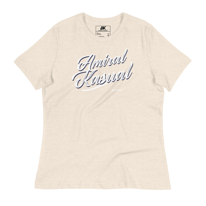 T-shirt Femme coupe décontractée Sportswear