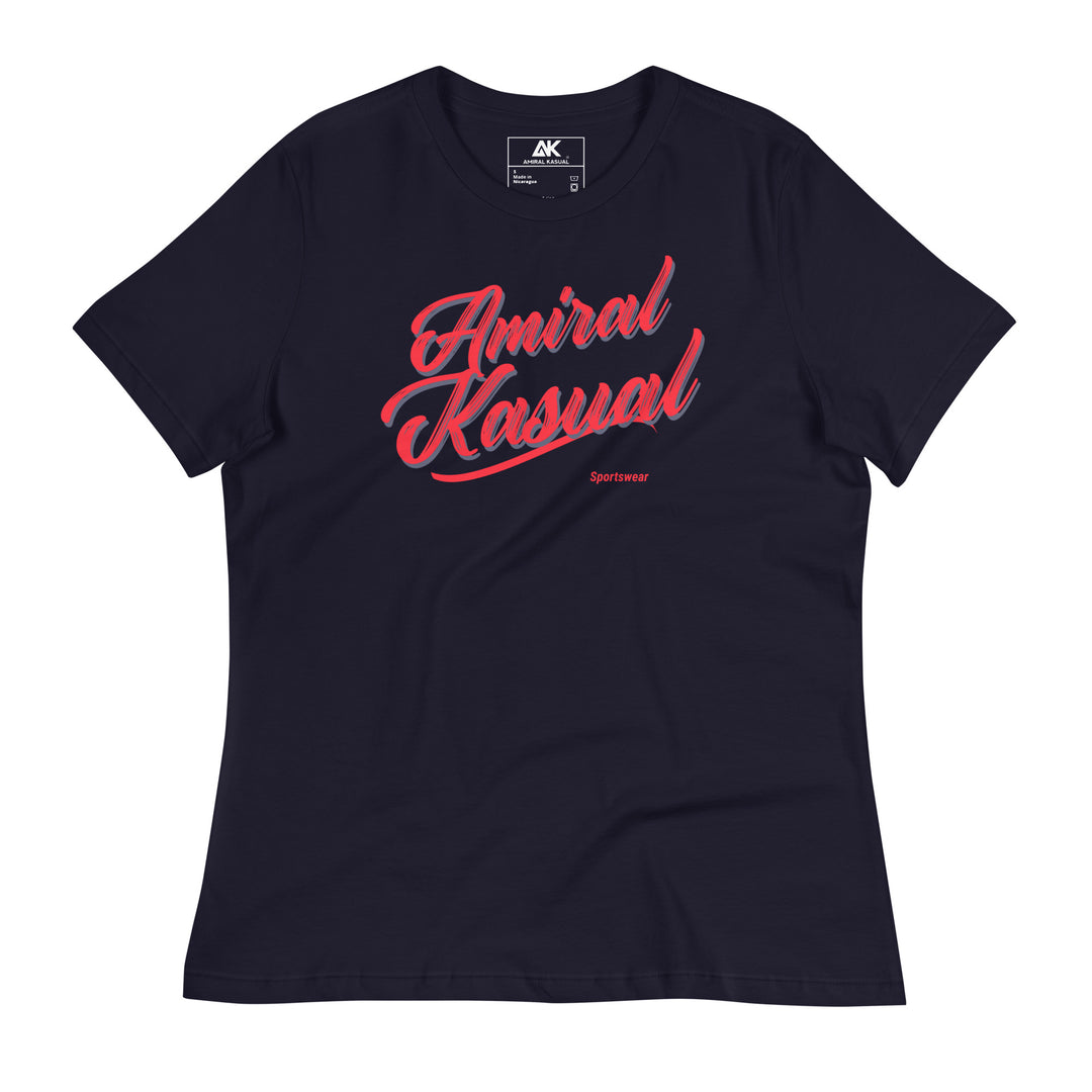 T-shirt Femme coupe décontractée Sportswear