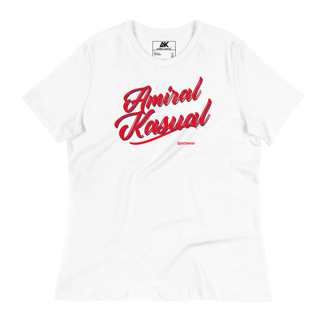 T-shirt Femme coupe décontractée Sportswear