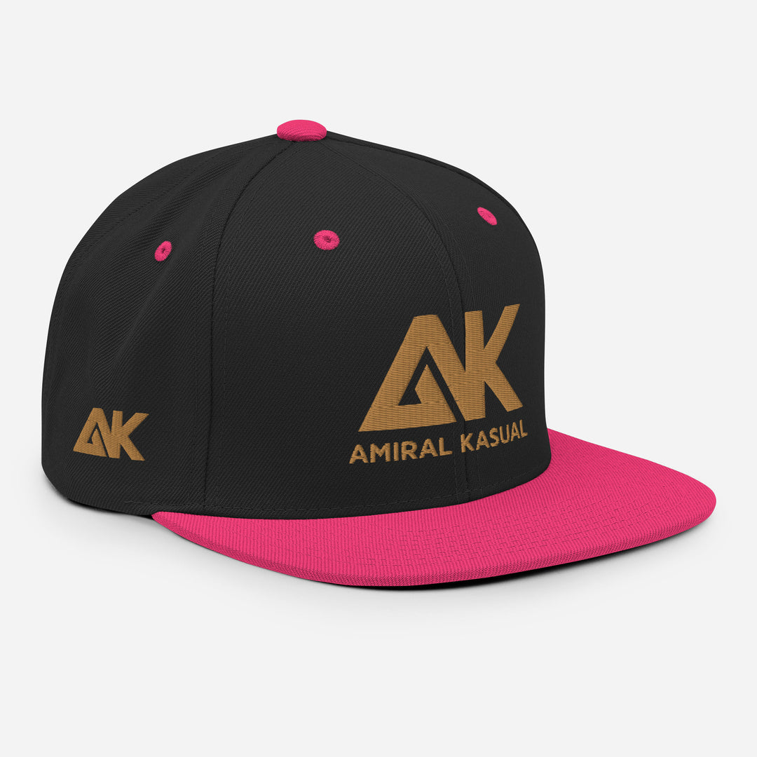 Casquette classique snapback à Visière Plate Authentic