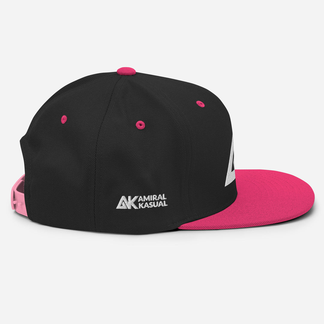 Casquette classique snapback à Visière Plate logoR