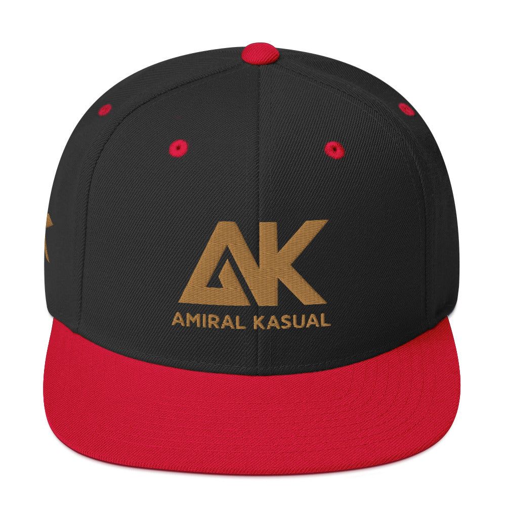 Casquette classique snapback à Visière Plate Authentic