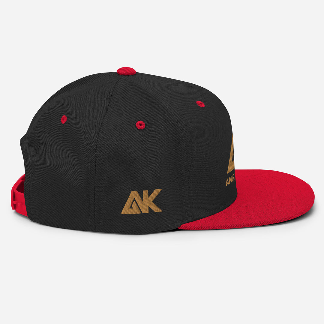 Casquette classique snapback à Visière Plate Authentic