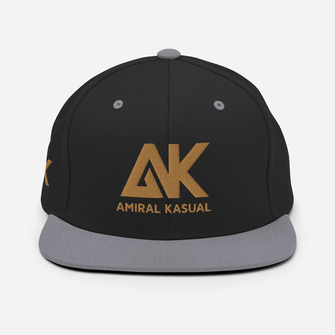 Casquette classique snapback à Visière Plate Authentic