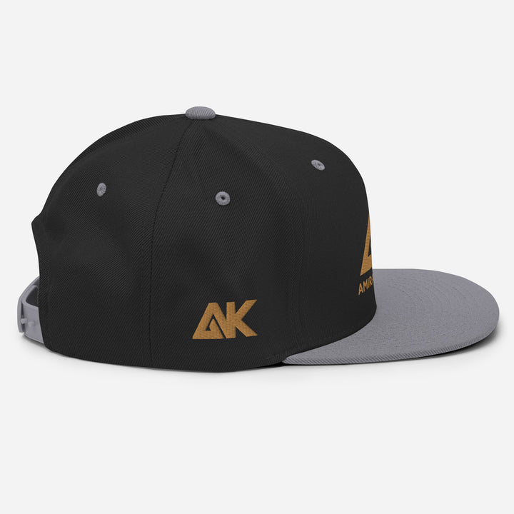 Casquette classique snapback à Visière Plate Authentic