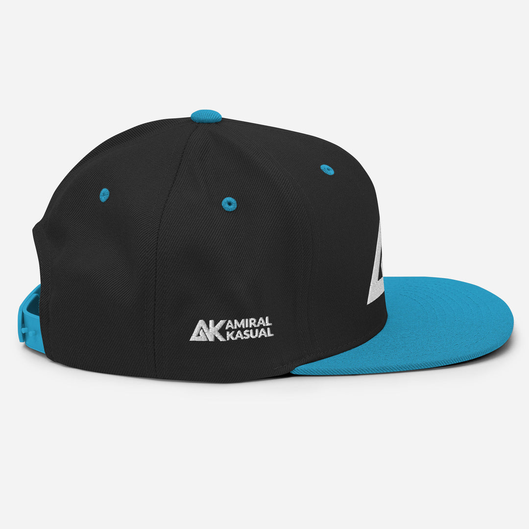 Casquette classique snapback à Visière Plate logoR