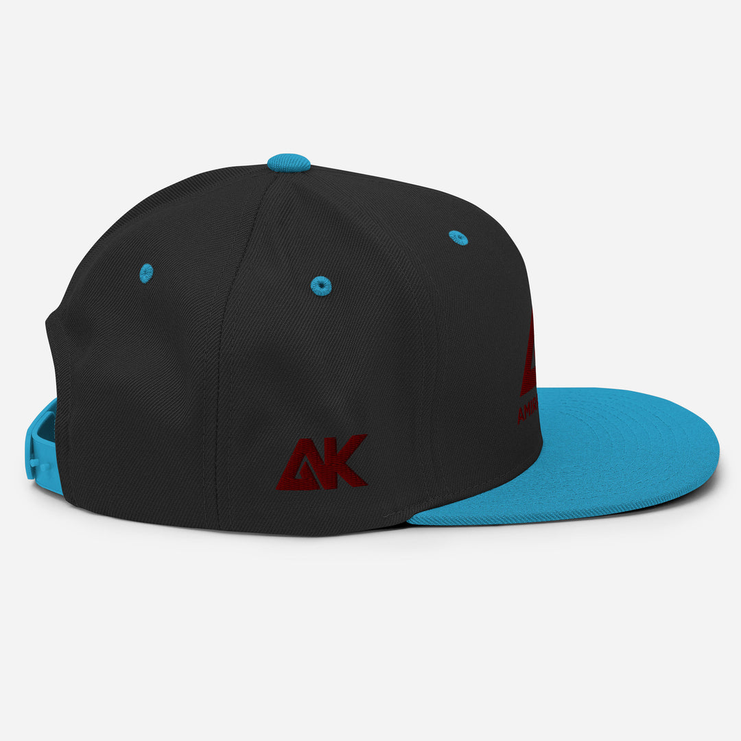Casquette classique snapback à Visière Plate Authentic
