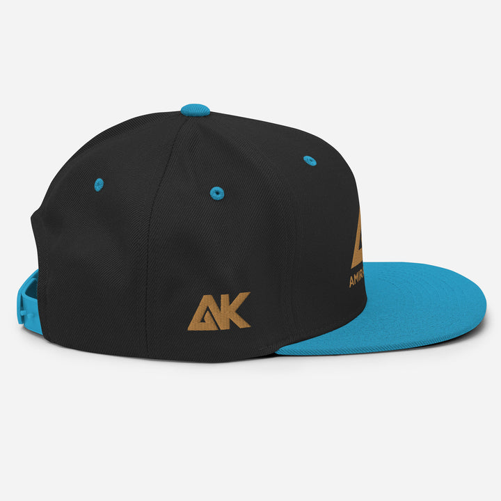 Casquette classique snapback à Visière Plate Authentic