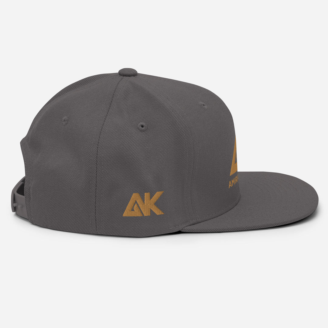 Casquette classique snapback à Visière Plate Authentic