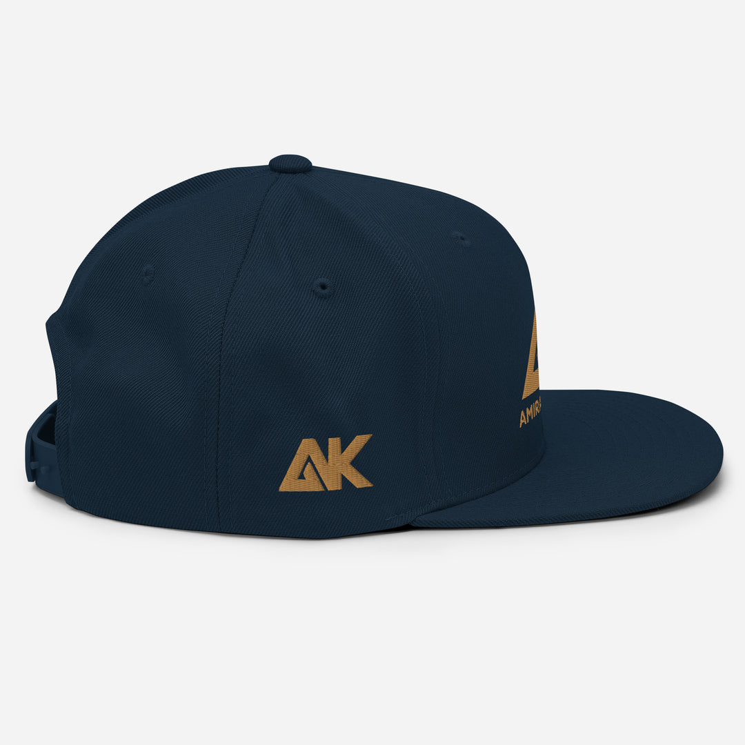 Casquette classique snapback à Visière Plate Authentic