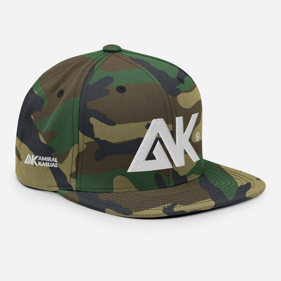Casquette classique snapback à Visière Plate logoR