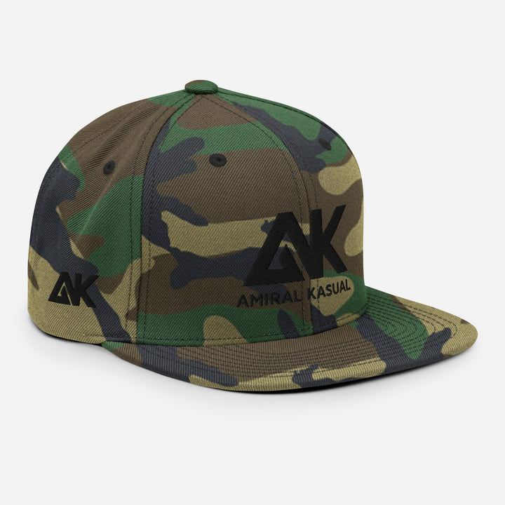 Casquette classique snapback à Visière Plate Authentic