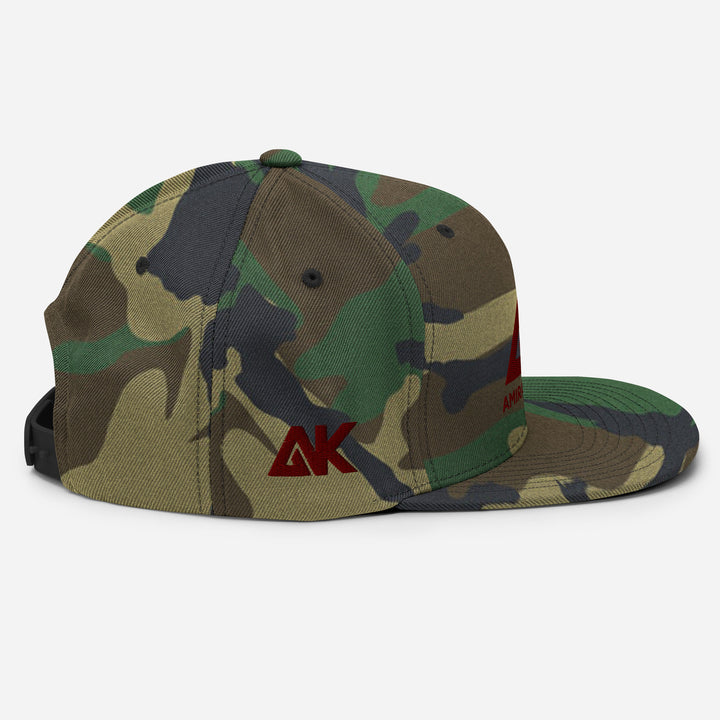 Casquette classique snapback à Visière Plate Authentic