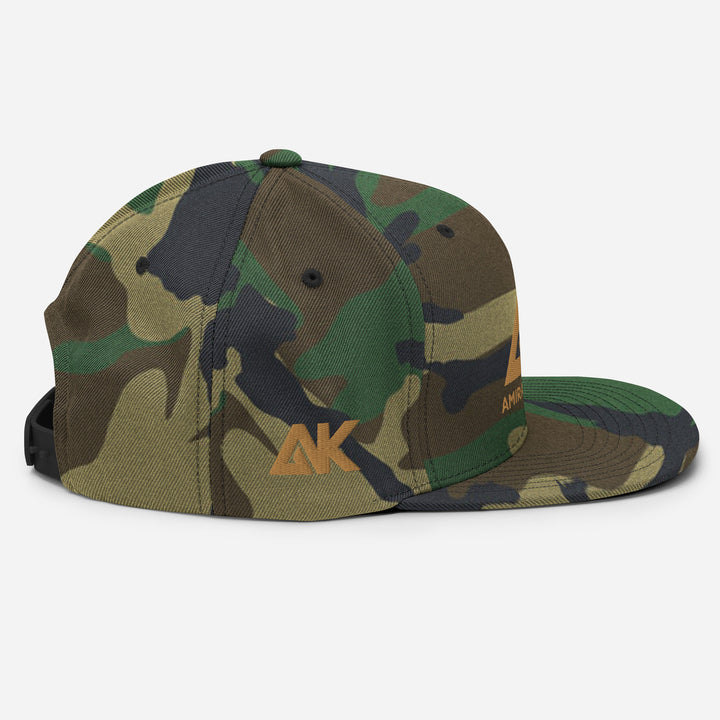 Casquette classique snapback à Visière Plate Authentic