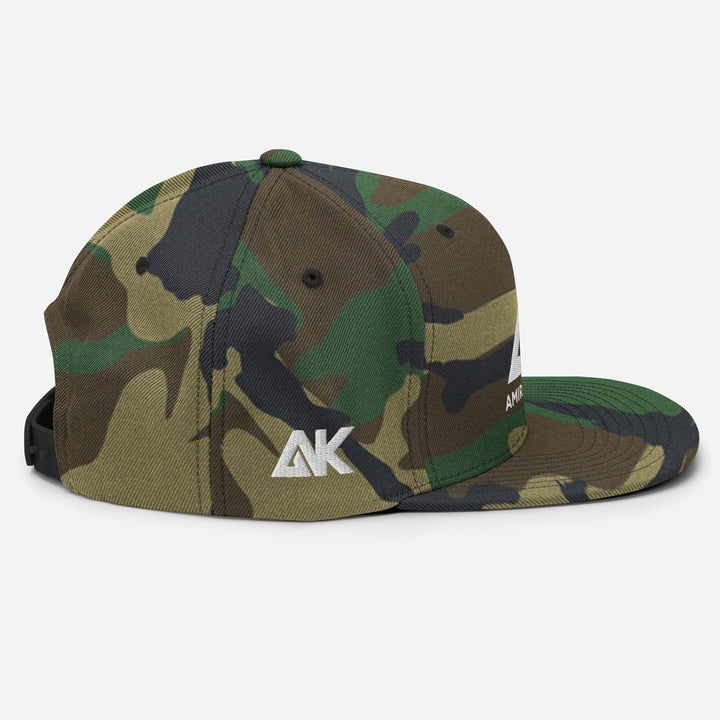 Casquette classique snapback à Visière Plate Authentic