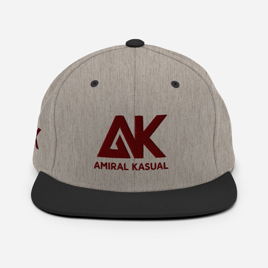 Casquette classique snapback à Visière Plate Authentic