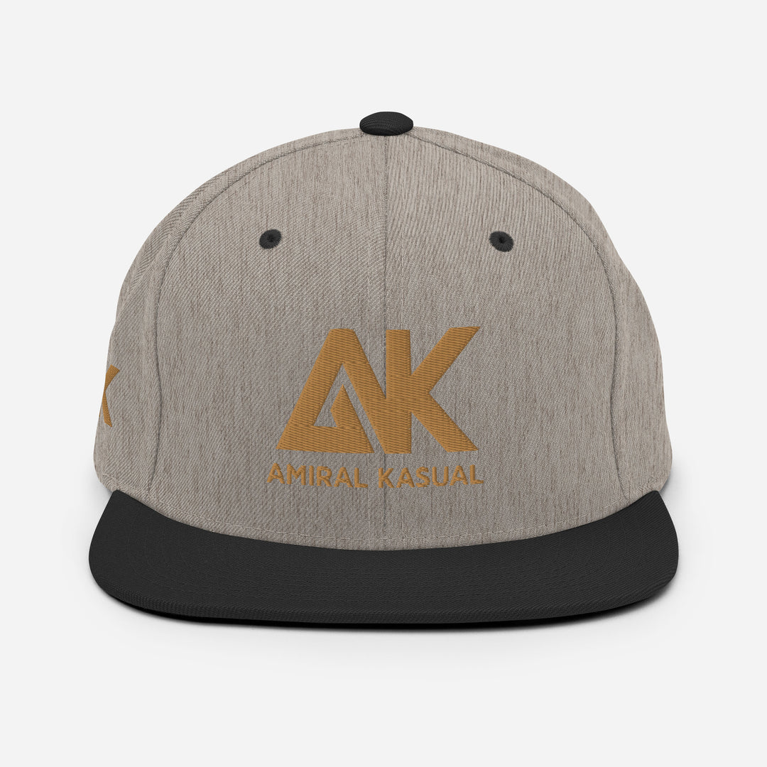 Casquette classique snapback à Visière Plate Authentic