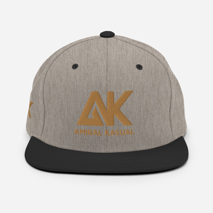 Casquette classique snapback à Visière Plate Authentic